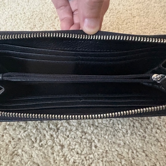 Michael Kors Black Zip-Around Wallet - Picture 3 of 3